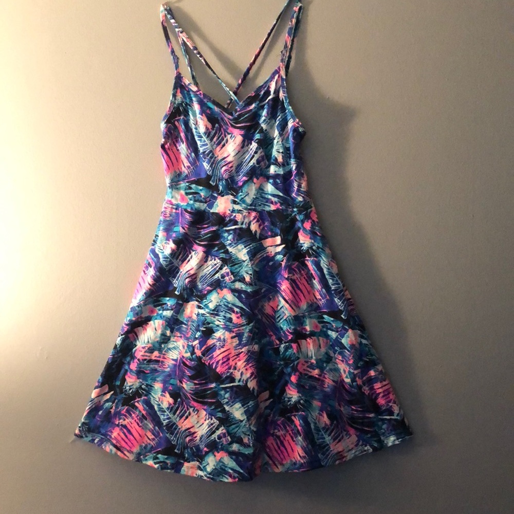 Only wore once last summer. No longer fit in it.